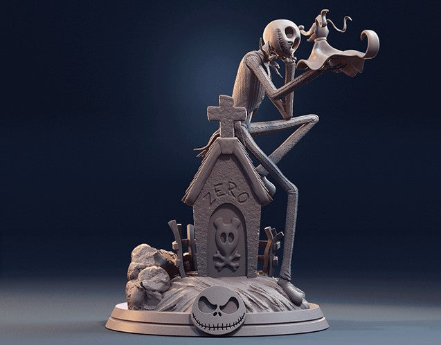 Unleash Your Creativity: Paint Your Own Jack Skellington Diorama