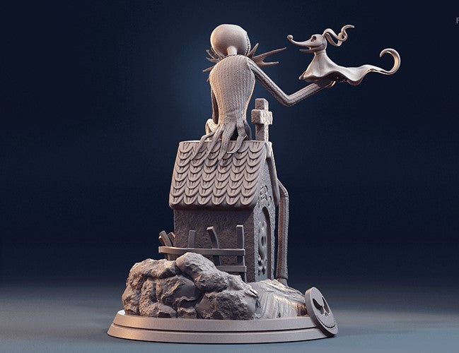 Unleash Your Creativity: Paint Your Own Jack Skellington Diorama