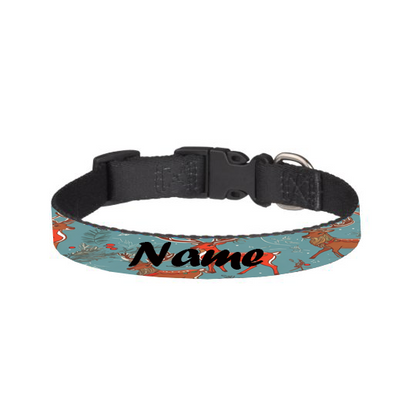 Reindeer Personalized Dog/Pet Collar