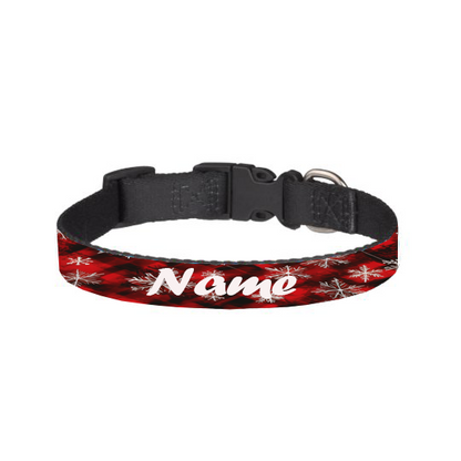 Snowflake Personalized Dog/Pet Collars